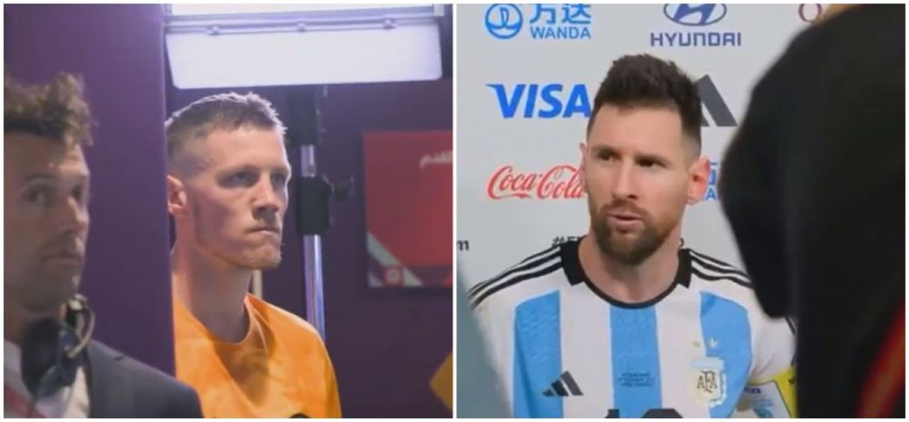 „La ce te uiți, prostule?!”, filmul complet! Au apărut imaginile scandalului dintre Messi și Weghorst, la trei luni după Mondial _5