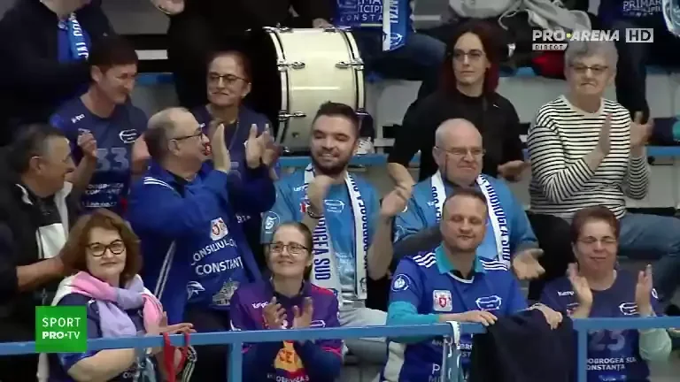 CSM Constanța - Potaissa Turda: primele cinci minute din prima repriză