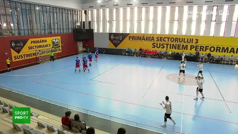 Steaua - CSM Focșani: primele cinci minute din prima repriză