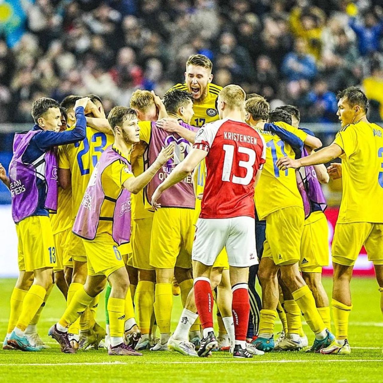 Danemarca, învinsă dramatic de Kazakhstan în preliminariile EURO 2024, după ce a condus cu 2-0_1