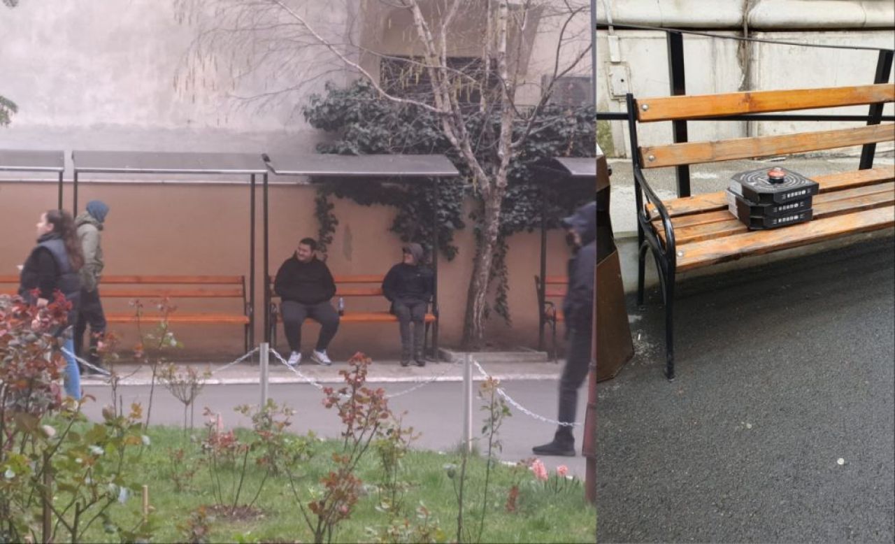 Fanii FCSB au trimis pizza pentru susținătorii CSA Steaua care așteaptă la ÎCCJ_1