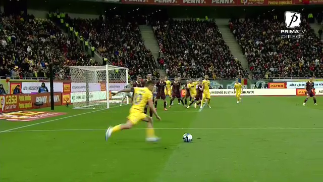 Superman Stanciu! „Tricolorul” a înscris un gol de generic în România - Belarus_18