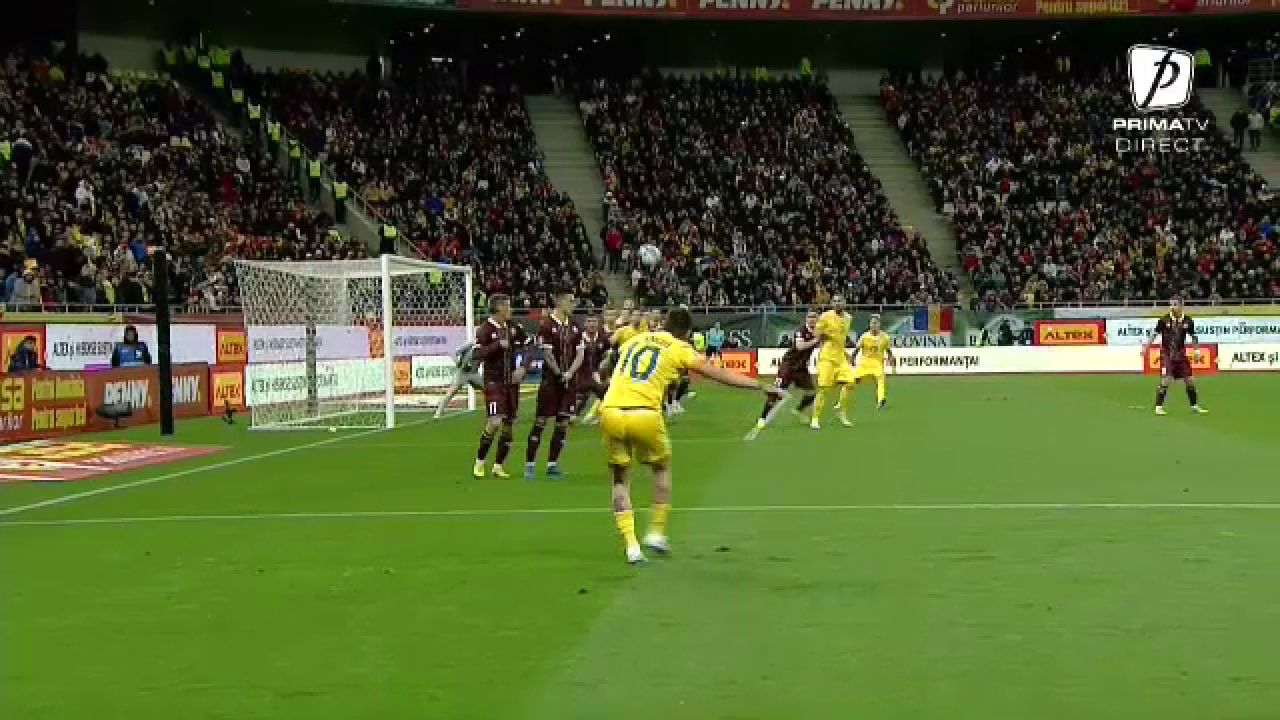 Superman Stanciu! „Tricolorul” a înscris un gol de generic în România - Belarus_22