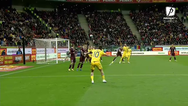 Superman Stanciu! „Tricolorul” a înscris un gol de generic în România - Belarus_23