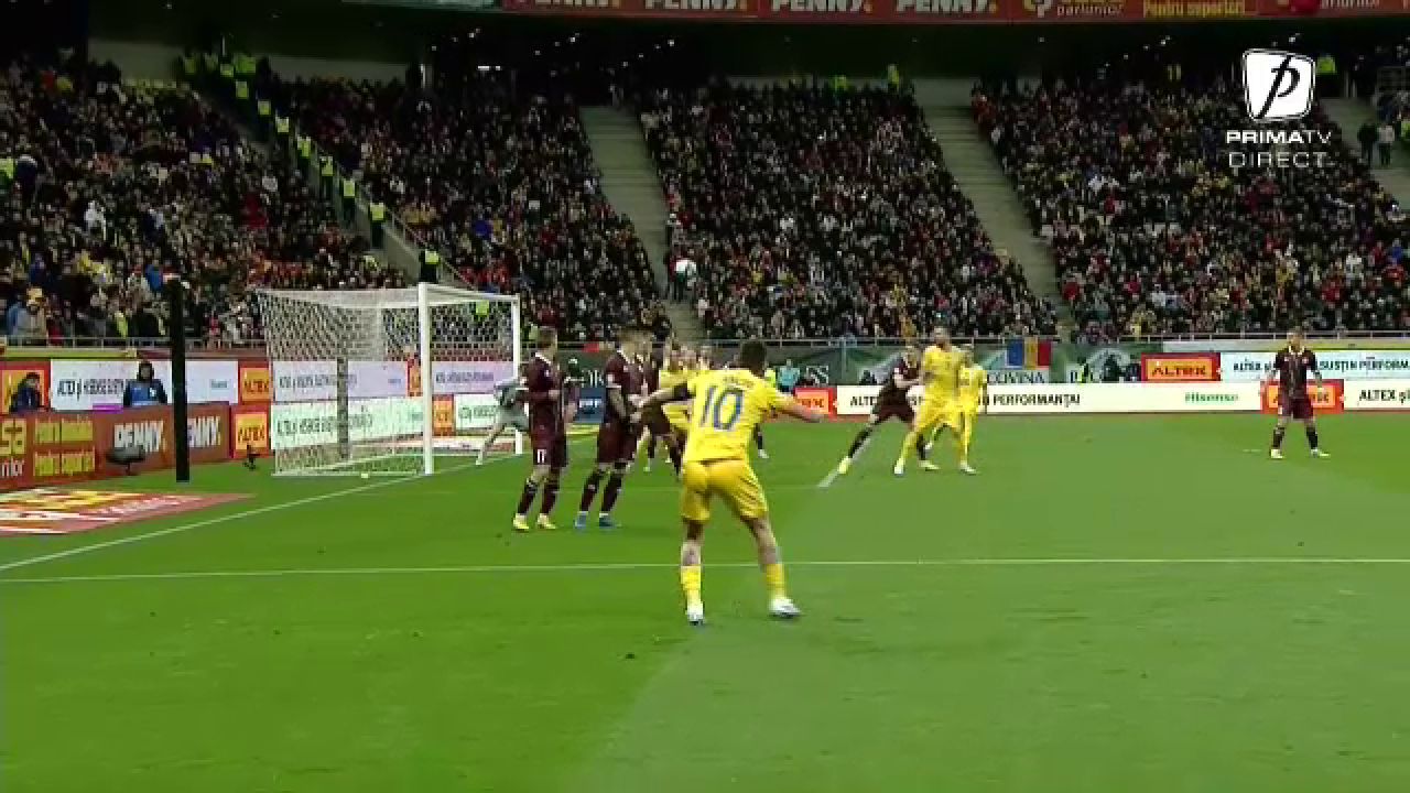 Superman Stanciu! „Tricolorul” a înscris un gol de generic în România - Belarus_23