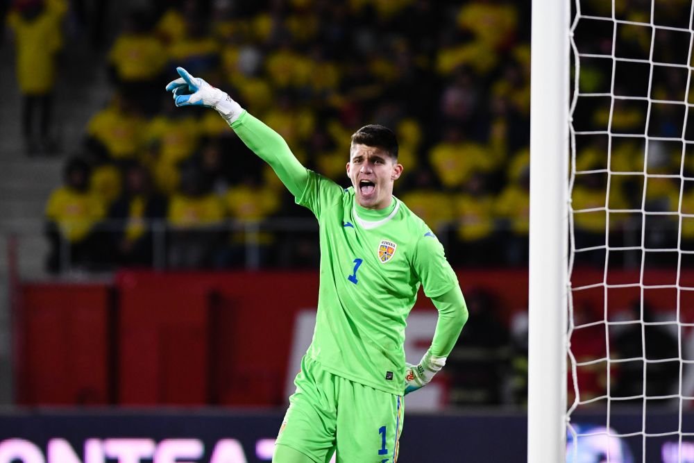 Târnovanu style! Cele mai tari imagini din România U21 - Germania U21 0-0, meci transmis de Pro Arena și VOYO