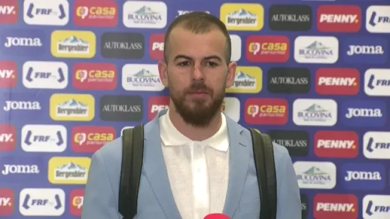 Declarațiile lui Denis Alibec după România - Belarus 2-1