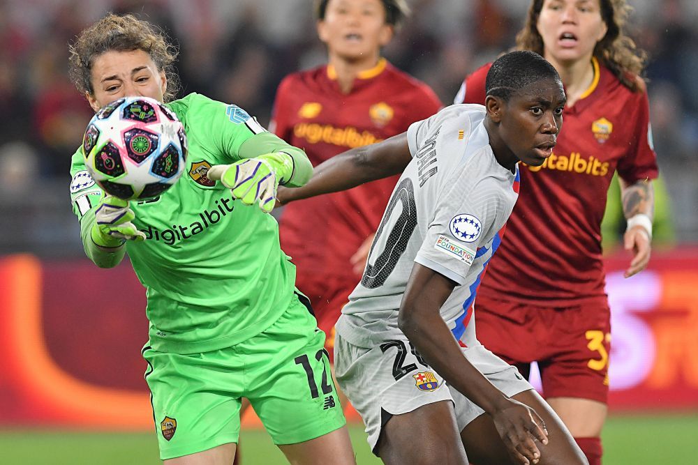 Câte goluri a încasat de la FC Barcelona portarul român de la AS Roma în returul din sferturile Champions League_12