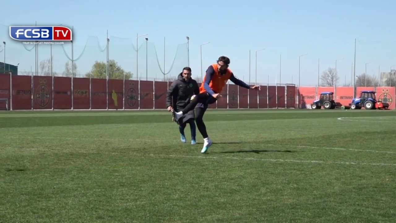 Elias Charalambous a susținut primul antrenament la FCSB! _24