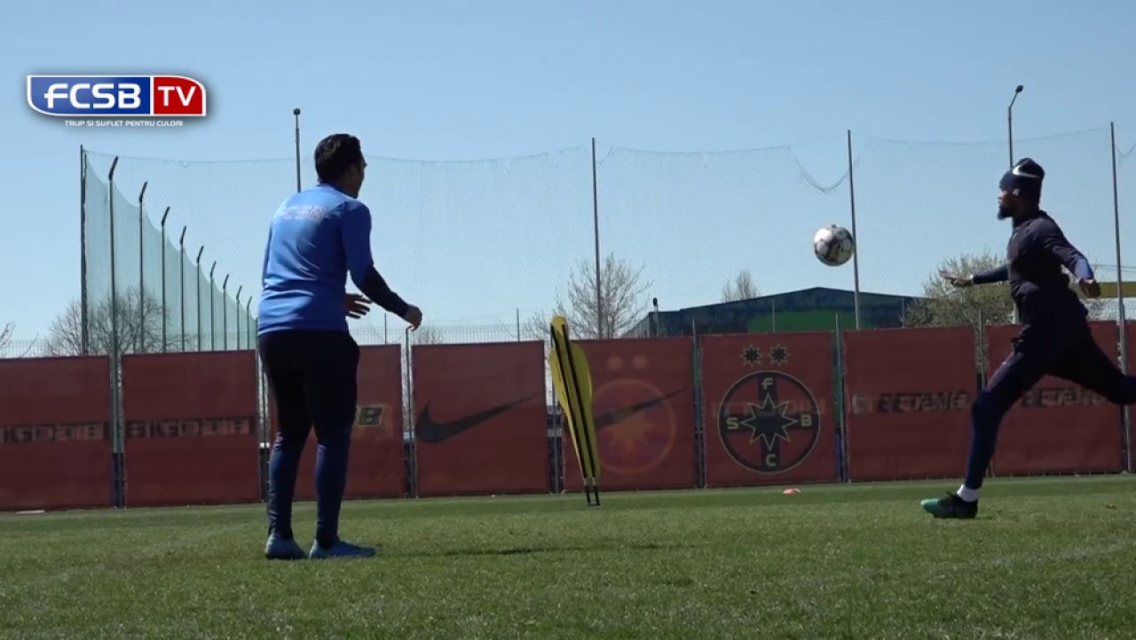 Elias Charalambous a susținut primul antrenament la FCSB! _30