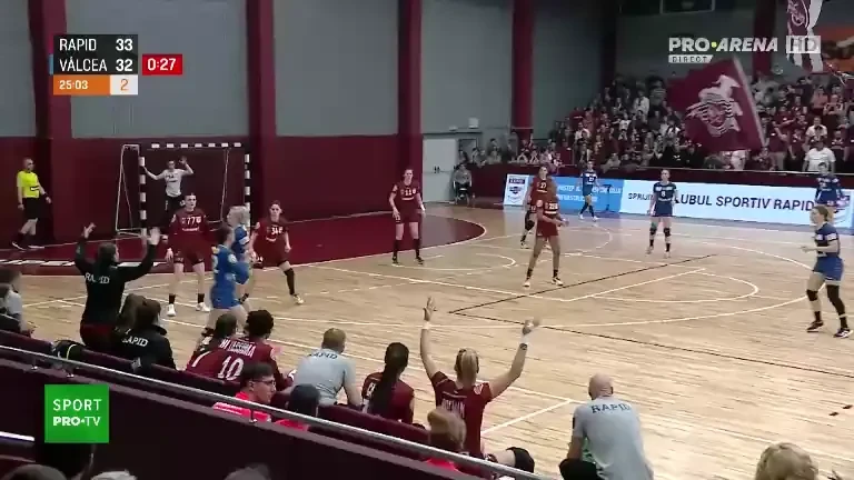 Final apoteotic pentru giuleștence, &icirc;n Rapid - V&acirc;lcea (Pro Arena VOYO)