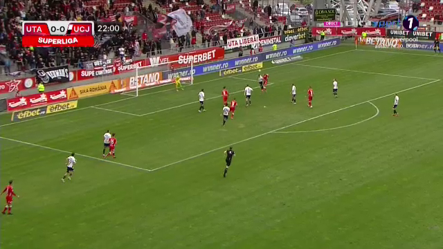 UTA Arad - 'U' Cluj 2-0 | Victorie pentru arădeni în duelul de pe teren propriu! Postolachi și Milosevic au înscris _3