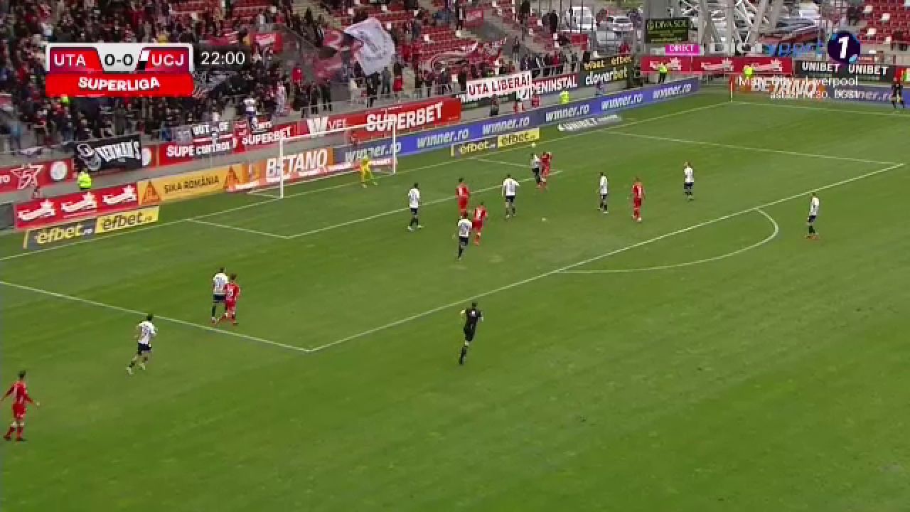 UTA Arad - 'U' Cluj 2-0 | Victorie pentru arădeni în duelul de pe teren propriu! Postolachi și Milosevic au înscris _3