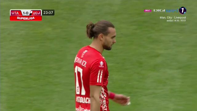 UTA Arad - 'U' Cluj 2-0 | Victorie pentru arădeni în duelul de pe teren propriu! Postolachi și Milosevic au înscris _4