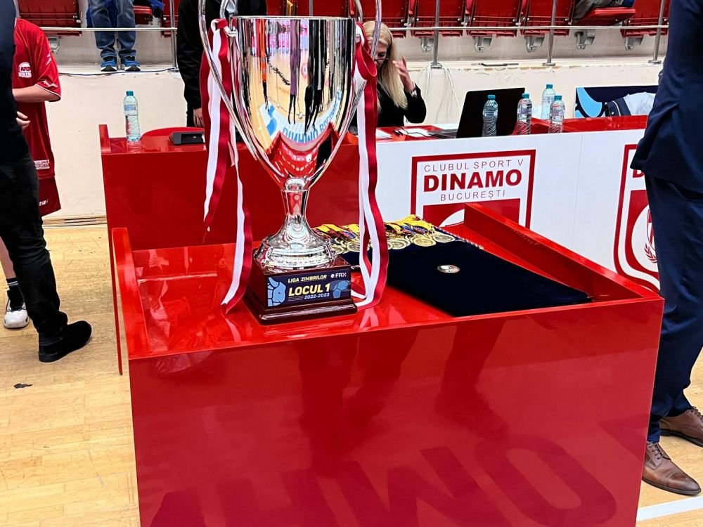 Dinamo - Vaslui 39-29. Fiesta în Ștefan cel Mare FOTO + VIDEO. Echipa lui Xavi Pascual, matematic campioană în Liga Zimbrilor_20