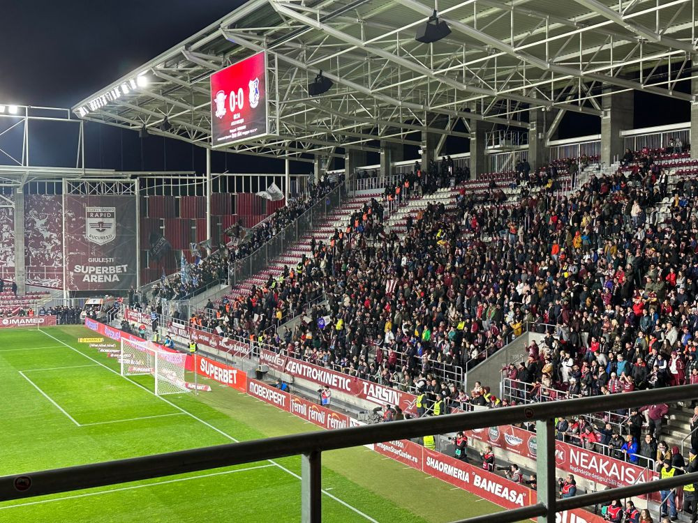 Fierbe Giuleștiul! Imagini din tribune la Rapid - Farul_6