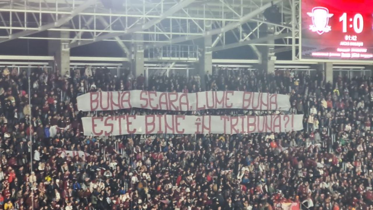 Fanii Rapidului nu au uitat că Farul i-a lăsat în afara stadionului: ”Bună seara, lume bună!”_1
