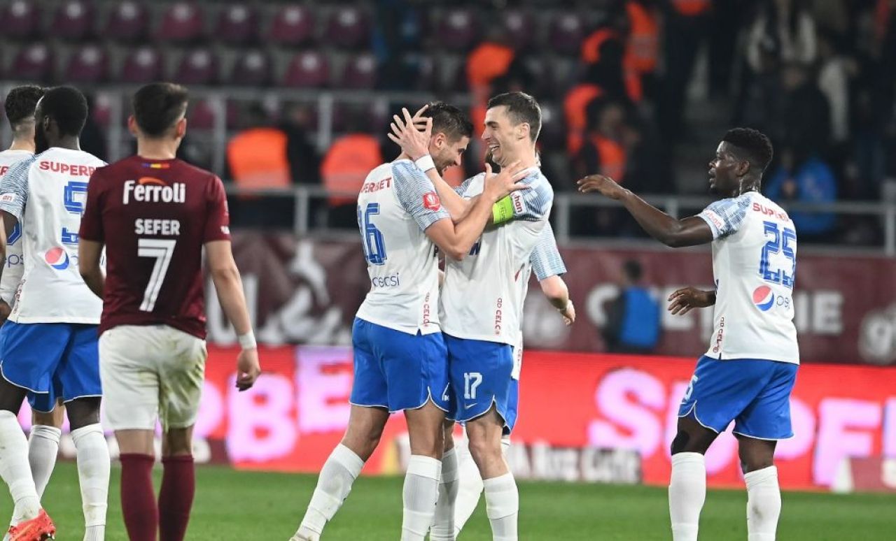 Rapid - Farul 1-1. Fotbal-șampanie în Giulești și un egal care ajută rivalele_10