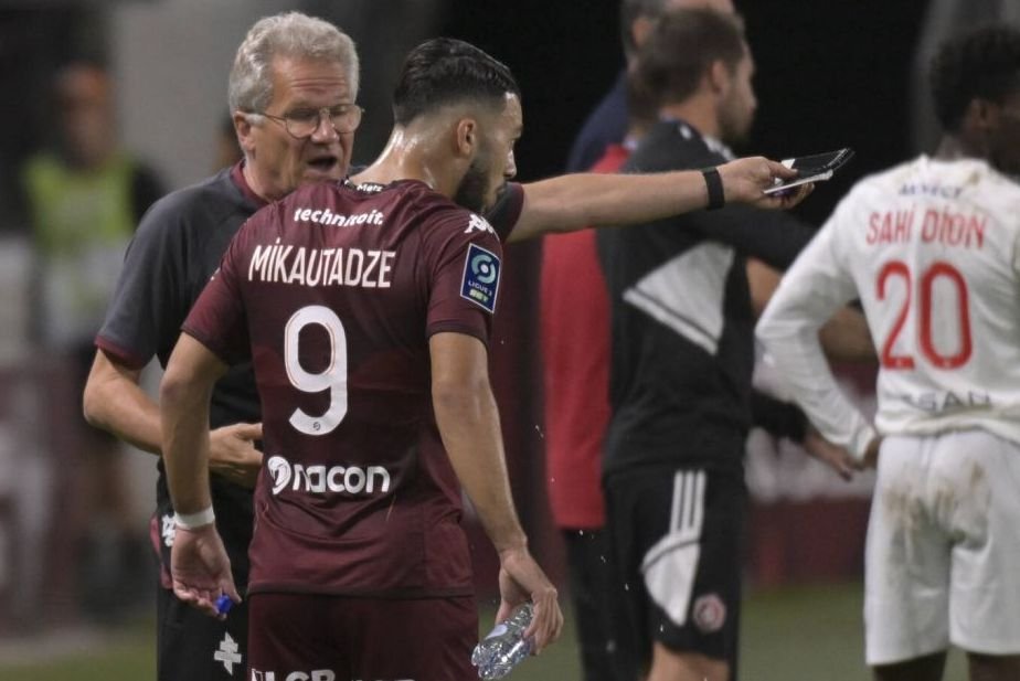 Celălalt Khvicha Kvaratskhelia! Echipa lui Laszlo Boloni este pe loc de promovare în Ligue 1 după golul decisiv al lui Georges Mikautadze_15