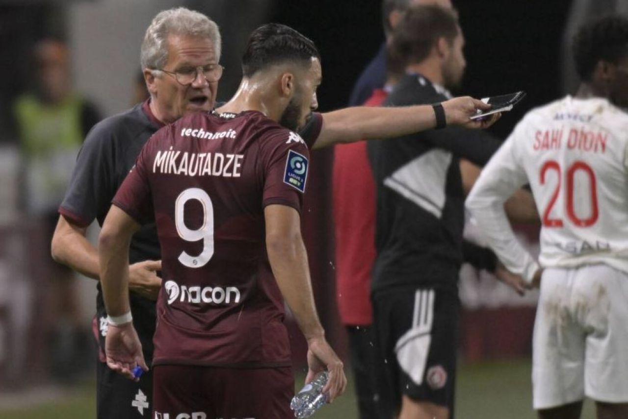 Celălalt Khvicha Kvaratskhelia! Echipa lui Laszlo Boloni este pe loc de promovare în Ligue 1 după golul decisiv al lui Georges Mikautadze_15