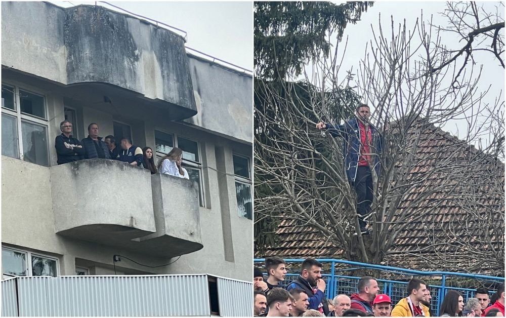 Cele mai tari imagini de la Unirea Dej - Dinamo. Ce au făcut fanii care nu au prins bilet_12