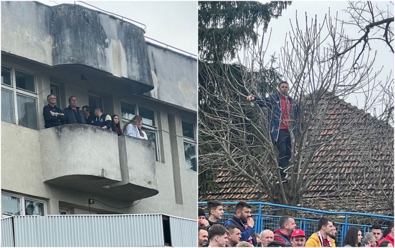 Cele mai tari imagini de la Unirea Dej - Dinamo. Ce au făcut fanii care nu au prins bilet_12