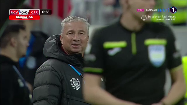 Nemulțumit din secunda 20! Faza care l-a făcut pe Dan Petrescu să se îndrepte către arbitrul asistent: ”Nu ți-e rușine?”_5