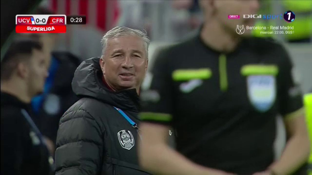 Nemulțumit din secunda 20! Faza care l-a făcut pe Dan Petrescu să se îndrepte către arbitrul asistent: ”Nu ți-e rușine?”_5