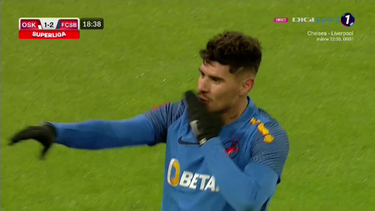 I-a răsplătit încrederea lui Becali! Florinel Coman, gol superb în Sepsi - FCSB_1