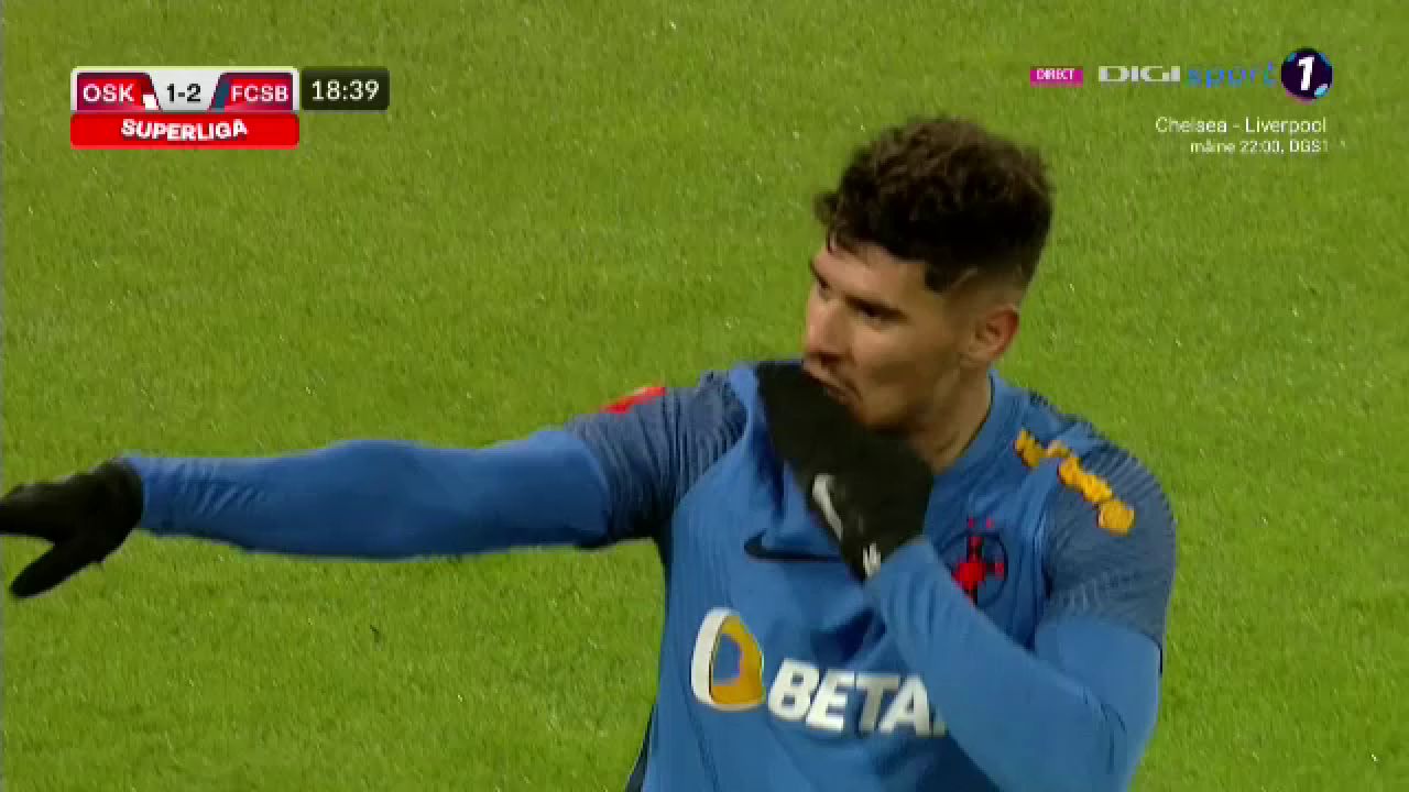 I-a răsplătit încrederea lui Becali! Florinel Coman, gol superb în Sepsi - FCSB_2