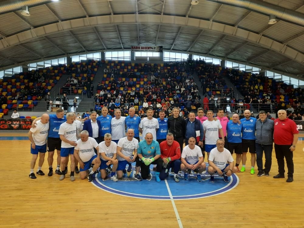 „Naționala României” Old Boys, duel tare cu Pandurii Târgu-Jiu Old Boys, la evenimentul „Împreună pentru Florin”_2