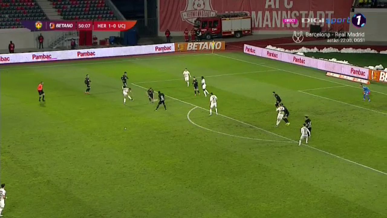 FC Hermannstadt - 'U' Cluj 1-2! Thiam a adus victoria ardelenilor cu un șut imparabil în partea a doua a meciului_2