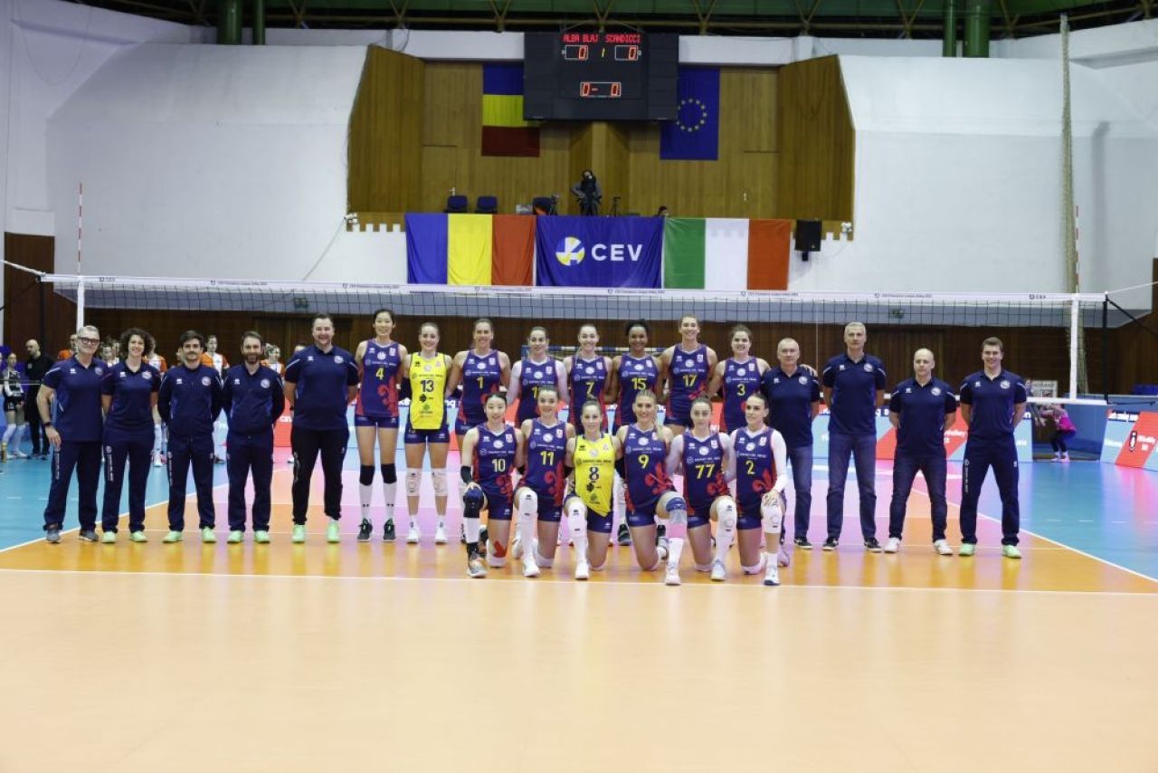 Ce a făcut Volei Alba Blaj în prima manșă a finalei Cupei CEV, a patra finală europeană jucată în ultimii cinci ani_5