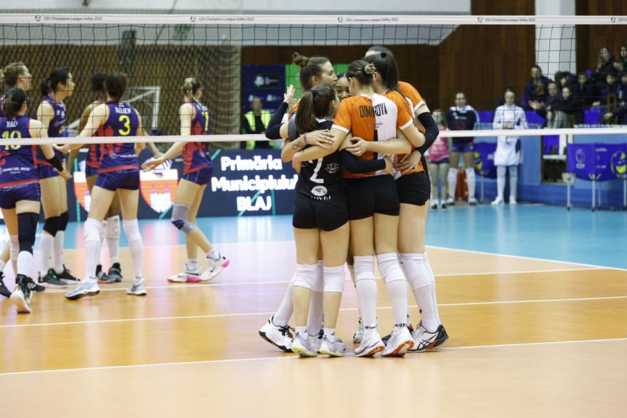 Ce a făcut Volei Alba Blaj în prima manșă a finalei Cupei CEV, a patra finală europeană jucată în ultimii cinci ani_1