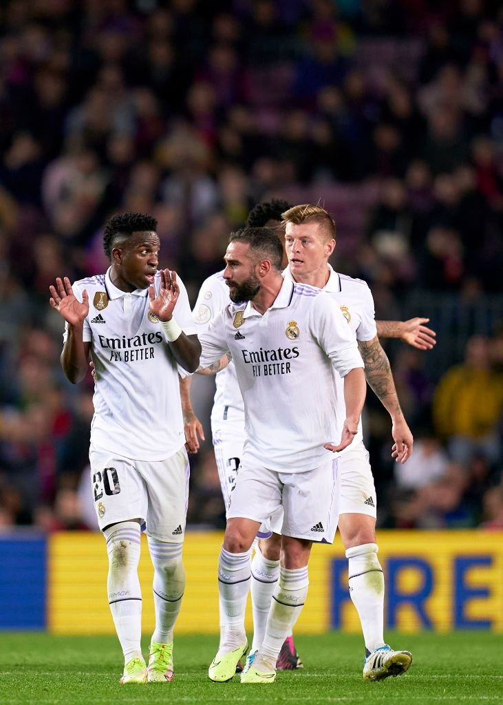 „Trebuie să gândim mai mult!” Vinicius, 'taxat' de un coechipier după atitudinea din El Clasico! Nici Ronald Araujo nu l-a menajat_23