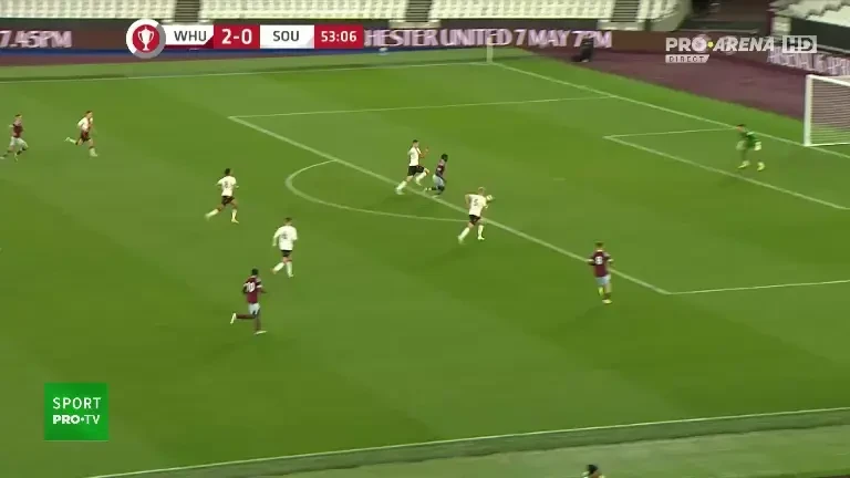 West Ham - Southampton 3-0 (FA Cup Youth, Pro Arena VOYO)