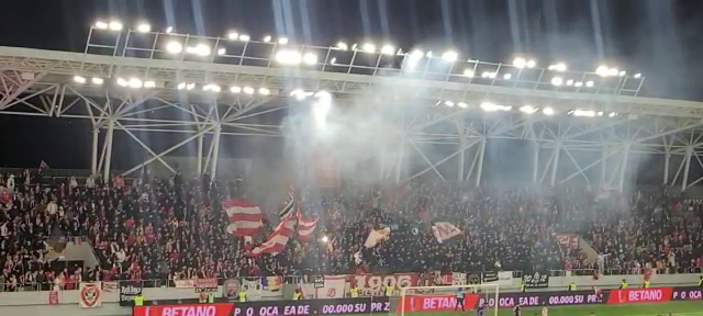 Atmosferă „incendiară” la Dinamo - Oțelul Galați! Fanii fac spectacol în tribune_30