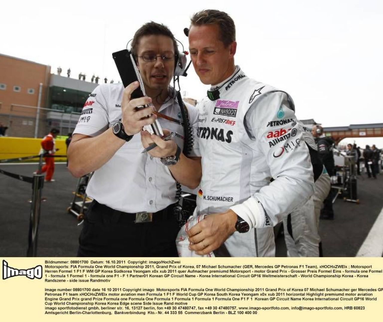 Omul care îl vede aproape zilnic pe Michael Schumacher nu se ascunde: