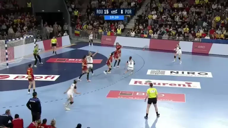 Cristina Neagu, gol spectaculos în România - Portugalia (08/04/2023)