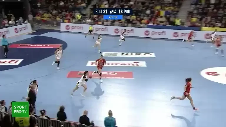 România - Portugalia 35-20, în turul play-off-ului pentru calificarea la CM de handbal feminin