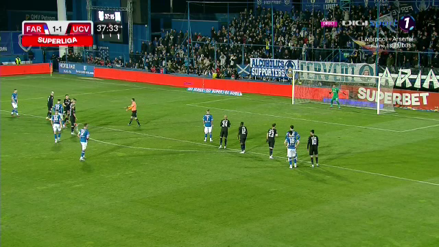 Farul a primit un penalty cu VAR, dar Alibec a ratat! Cum a executat atacantul în meciul cu Universitatea Craiova_10