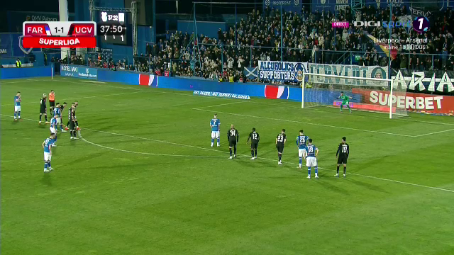 Farul a primit un penalty cu VAR, dar Alibec a ratat! Cum a executat atacantul în meciul cu Universitatea Craiova_11