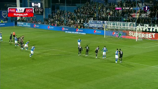 Farul a primit un penalty cu VAR, dar Alibec a ratat! Cum a executat atacantul în meciul cu Universitatea Craiova_15