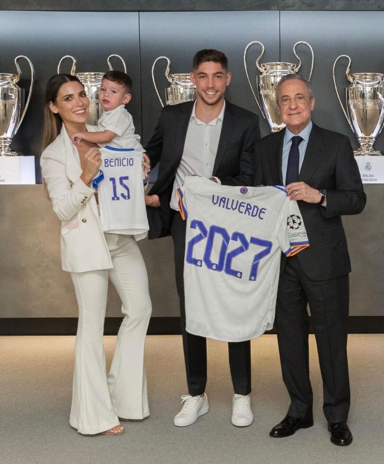 Reacția soției lui Fede Valverde după ce un adversar i-ar fi spus că