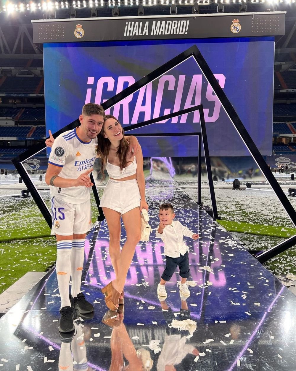 Reacția soției lui Fede Valverde după ce un adversar i-ar fi spus că 