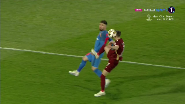 Faza care a inflamat spiritele la Cluj! FCSB a cerut lovitură de la 11 metri, însă arbitrul a lăsat jocul să continue_11