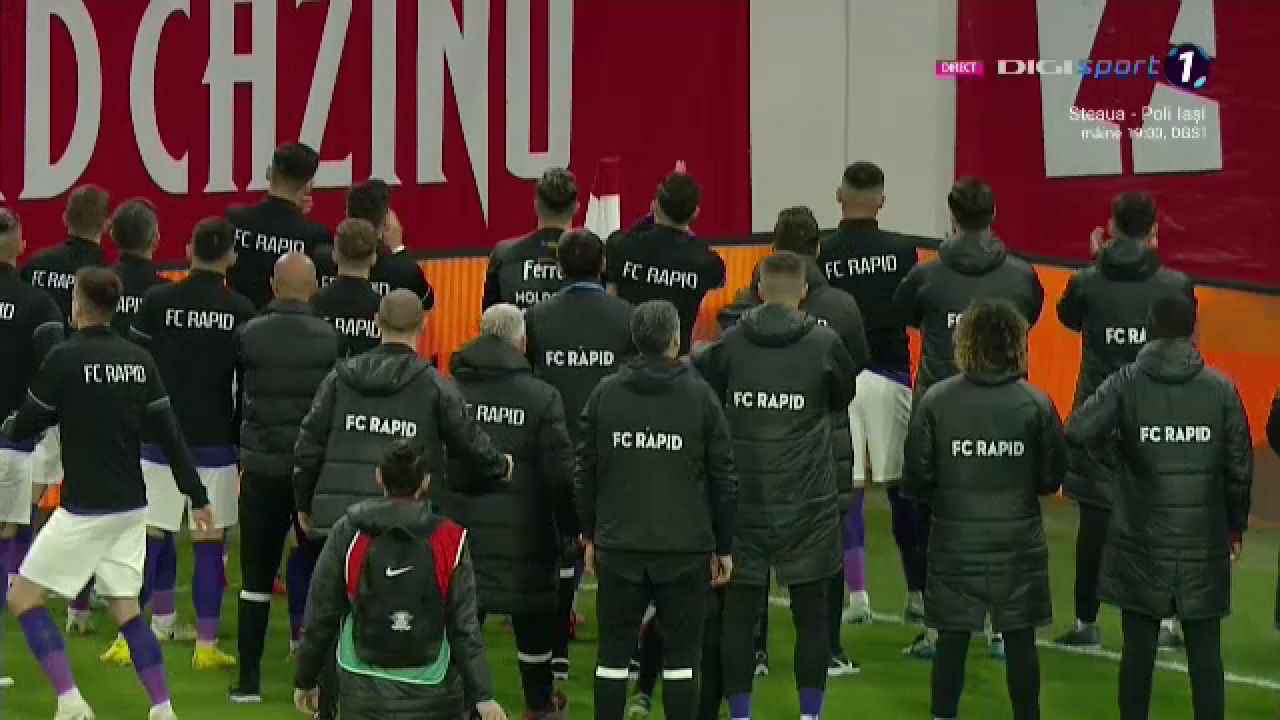 Motivul pentru care Sepsi - Rapid a fost întârziat cu cinci minute. Ce au făcut jucătorii lui Mutu_5
