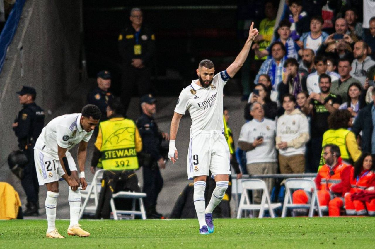 King Karim. Benzema, din nou letal în fața echipelor din Anglia. La ce