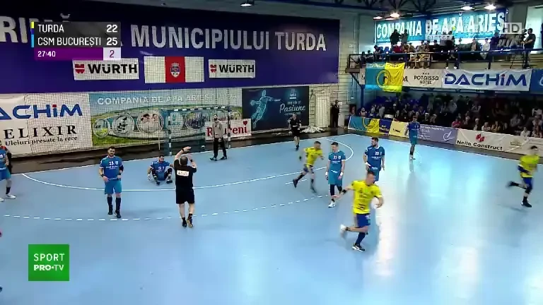 Potaissa Turda - CSM București 24-25, în Cupa României