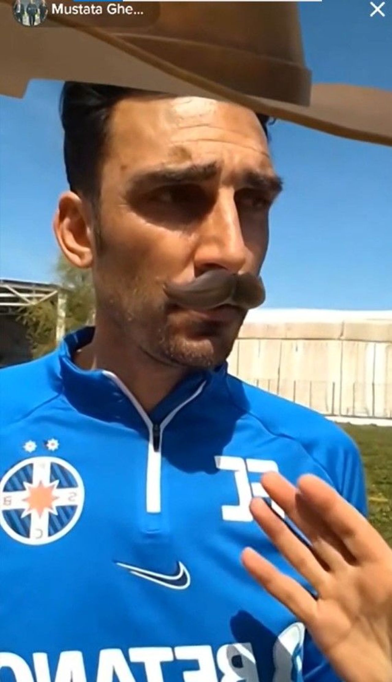 Charalambous s-a speriat când l-a văzut pe Mustață în baza lui FCSB, live pe TikTok: